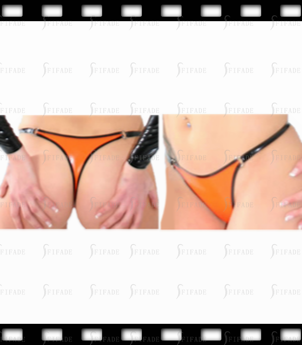 Latex Women Thong Sexy O-ring Connect Unique Hot Customized 0.4mm