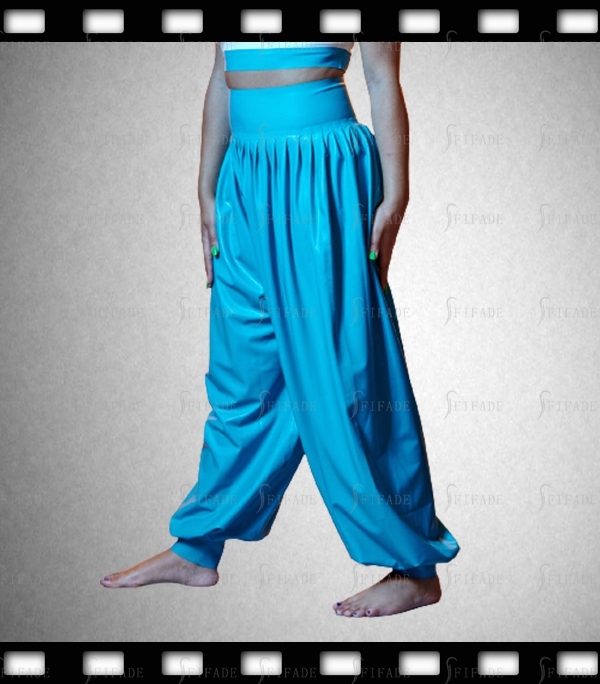 Latex Yoga Pants Unisex Loose Style Waist and Ankle Bondage Customized 0.4mm