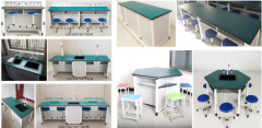 School Furniture Science Laboratory Bench& Aluminum Alloy Wood Biology Lab Table