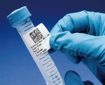 Cryogenic liquid nitrogen label