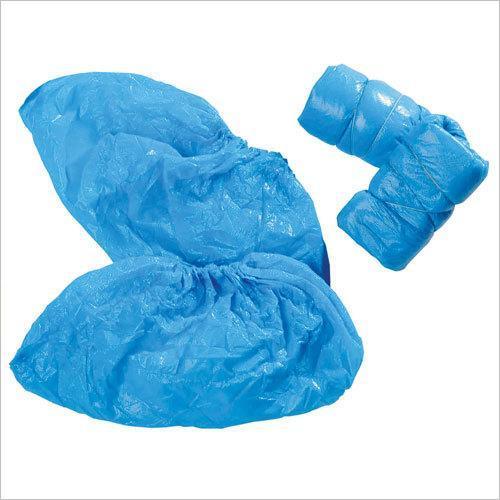 Disposable film shoe covers