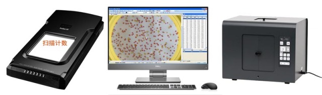Fully automatic colony counting and bacteriostatic zone measuring instrument system