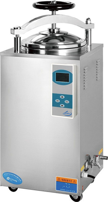 Automatic vertical pressure steam sterilizer