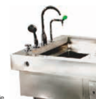 Big animal negative pressure operation table
