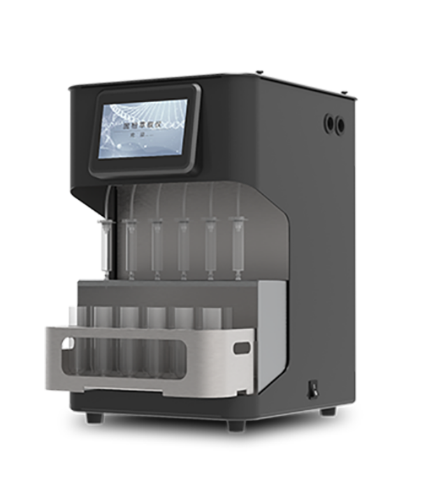 6-column solid-phase extraction instrument