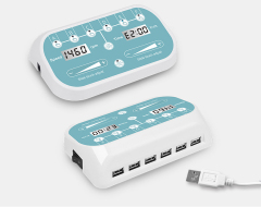 Underwater Multi-point ultra-thin magnetic stirrer