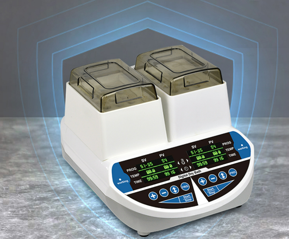 Dual Control Dry Bath Incubator