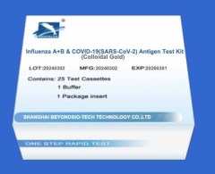 Influenza A+B & COVID-19(SARS-CoV-2)Antigen Test Kit