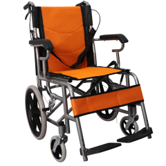                            ORANGHE COLOUR WHEELCHAIR