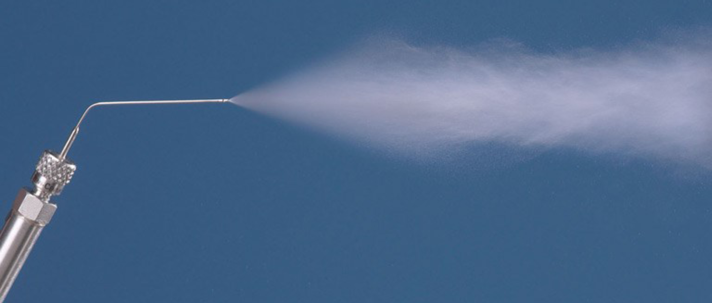 Pulmonary Drug Delivery Device - Micro sprayer Aerosolizer
