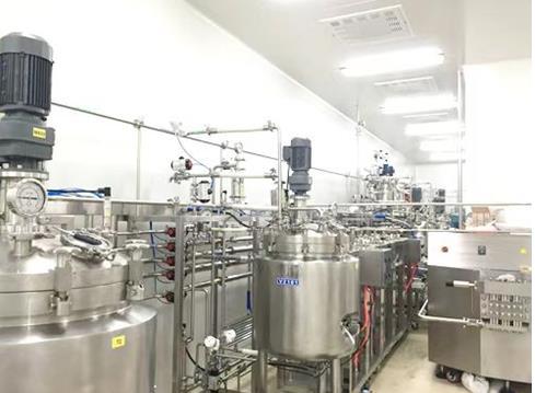Liquid preparation system of magnetic stirring tank