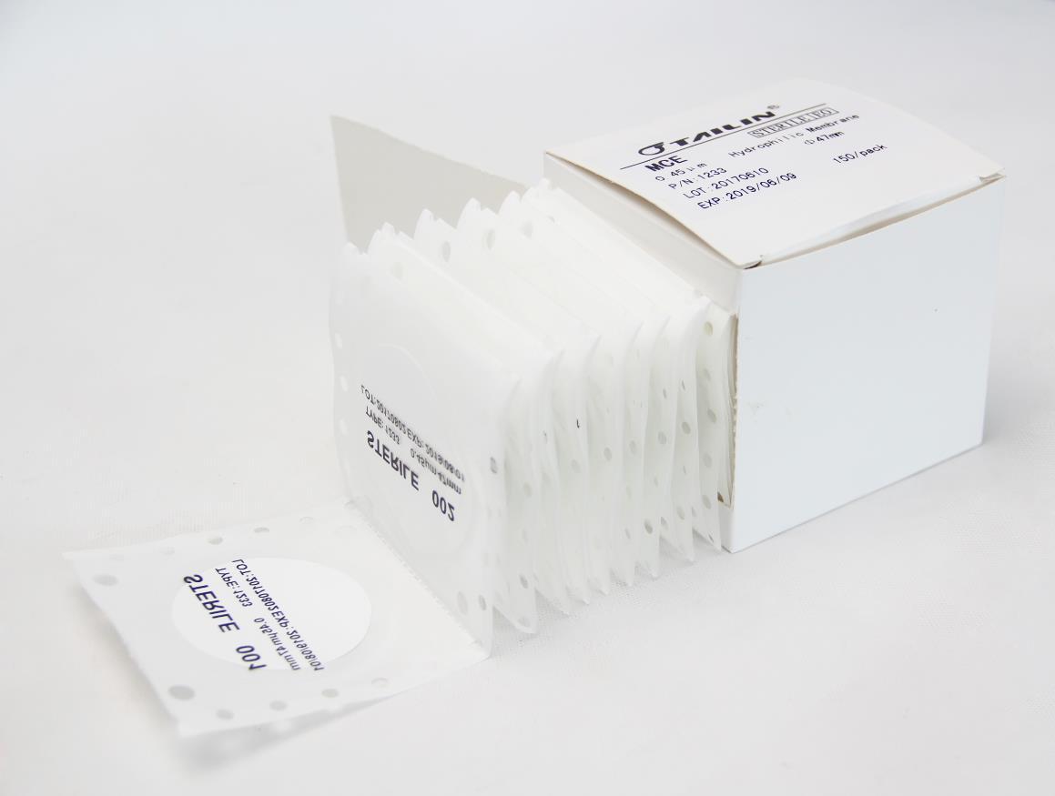 Sterile Membrane Filter MCE Membrane Nylon Membrane N66 for Microbial Limit Test