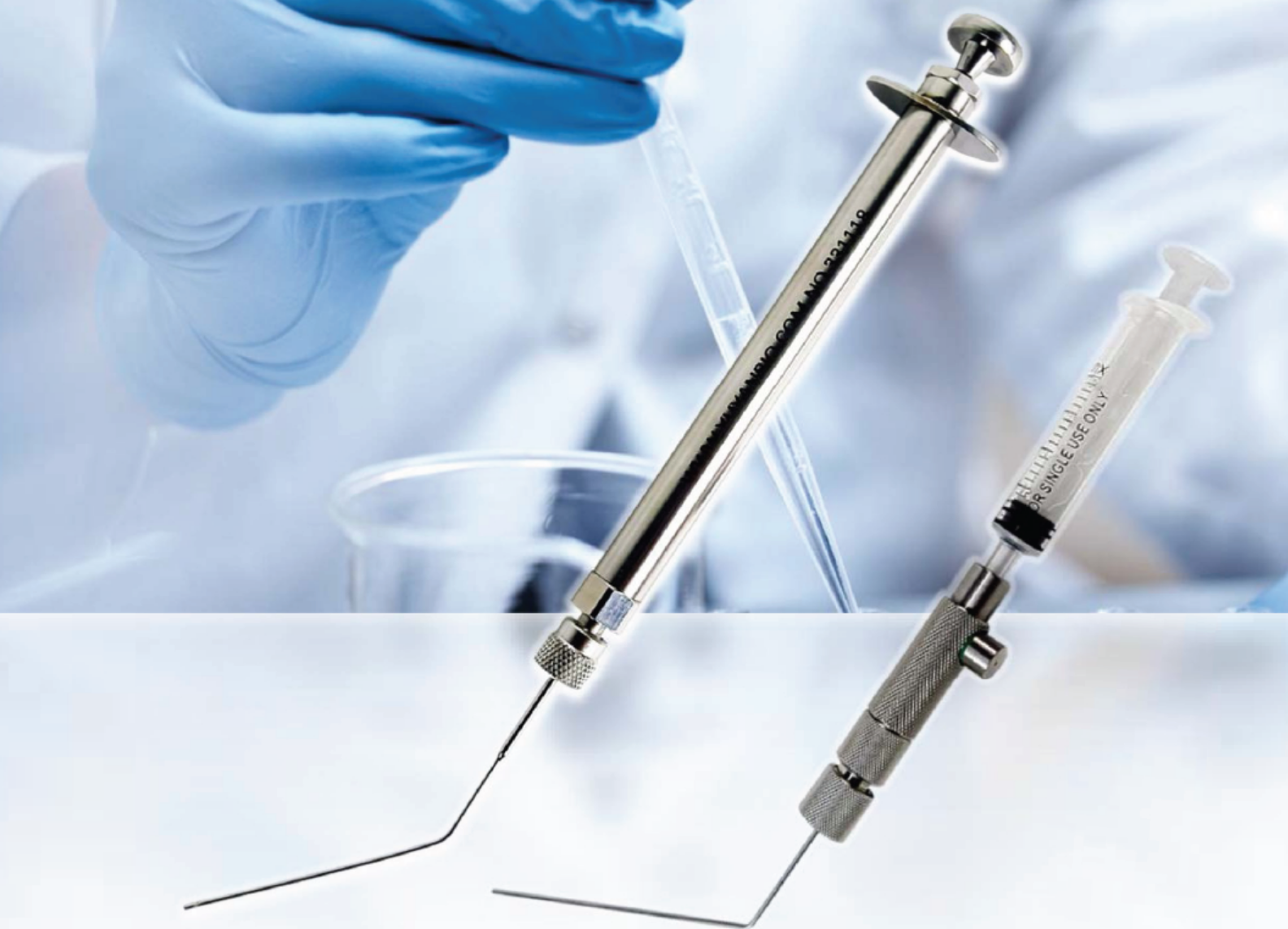 Glass Graduated Injection Syringe Main Part