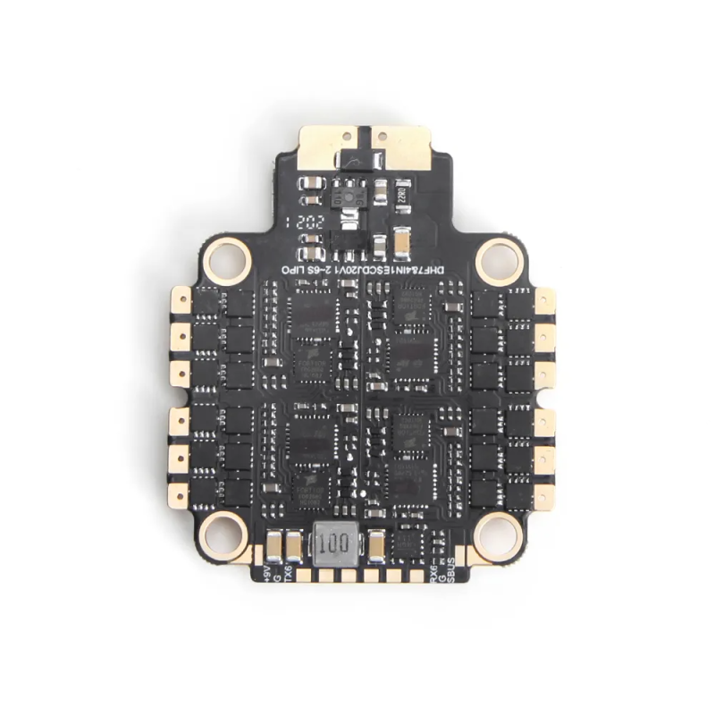 BLHeli-32 40A 6S 4in1+ F7 OSD ESC Regulator Board  Flight Controller AIO for the FPV drone quadcopter