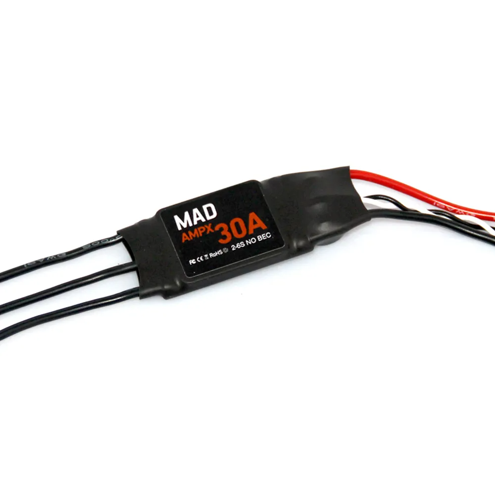 MAD AMPX 40A Pro Brushless ESC - 2-6S Electronic Speed Controller For Quadcopters