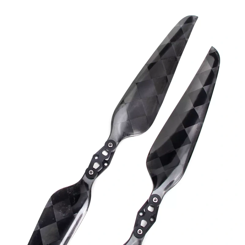 16X5.5 Inch FLUXER Pro Glossy Carbon fiber folding propeller for the professional drone and multirotor 1pair(CW+CCW)