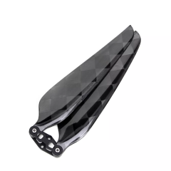 17.5x6.5 Inch  FLUXER Pro Glossy Large lattice Carbon fiber folding propeller for the professional drone and multirotor 1pair(CW+CCW)-6429