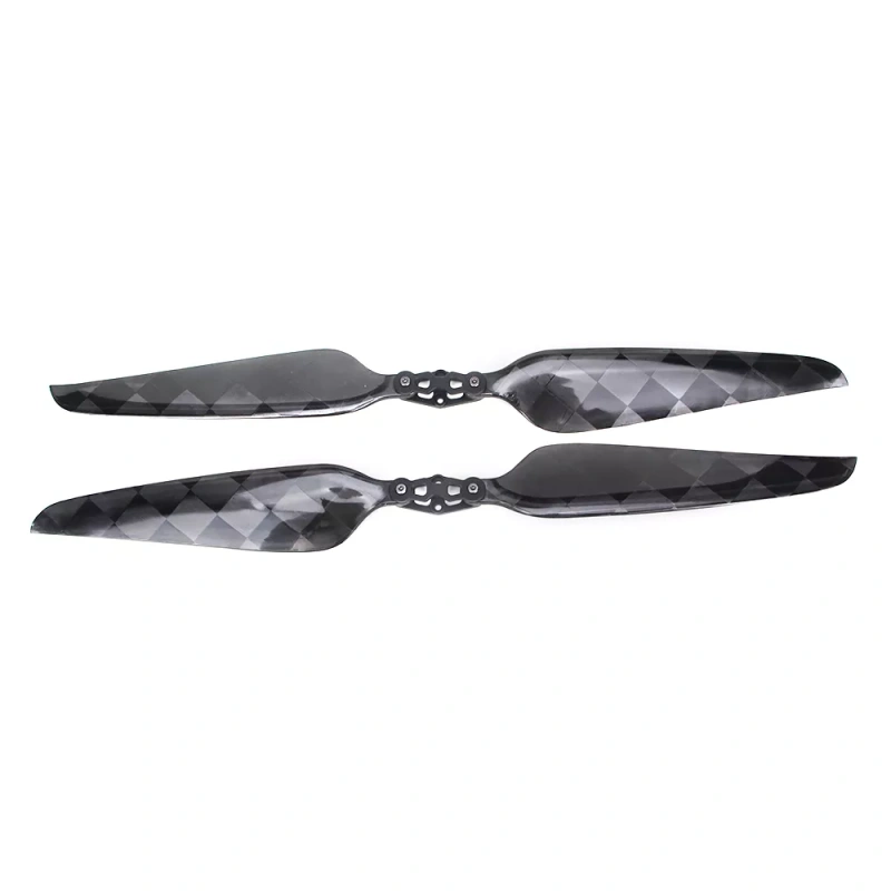 16X5.5 Inch FLUXER Pro Glossy Carbon fiber folding propeller for the professional drone and multirotor 1pair(CW+CCW)