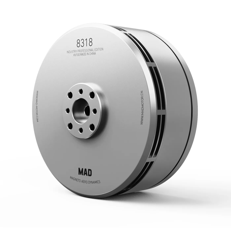 MAD 8318 IPE SILVER brushless drone motor for the heavey hexacopter octocopter firefighting drone , tethered drone, agricultrure drone, farming drone