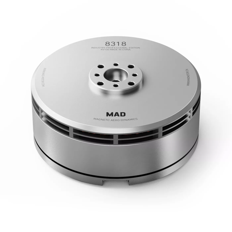 MAD 8318 IPE SILVER brushless drone motor for the heavey hexacopter octocopter firefighting drone , tethered drone, agricultrure drone, farming drone