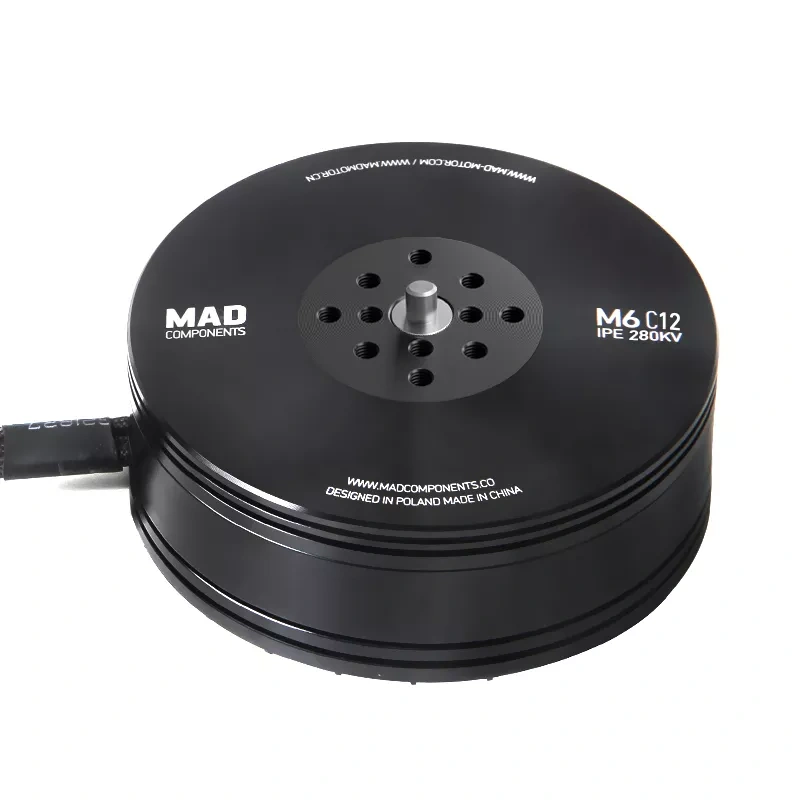 MAD M6C12 IPE V3 brushless drone motor for the long flight time multirotor hexacopter octopter