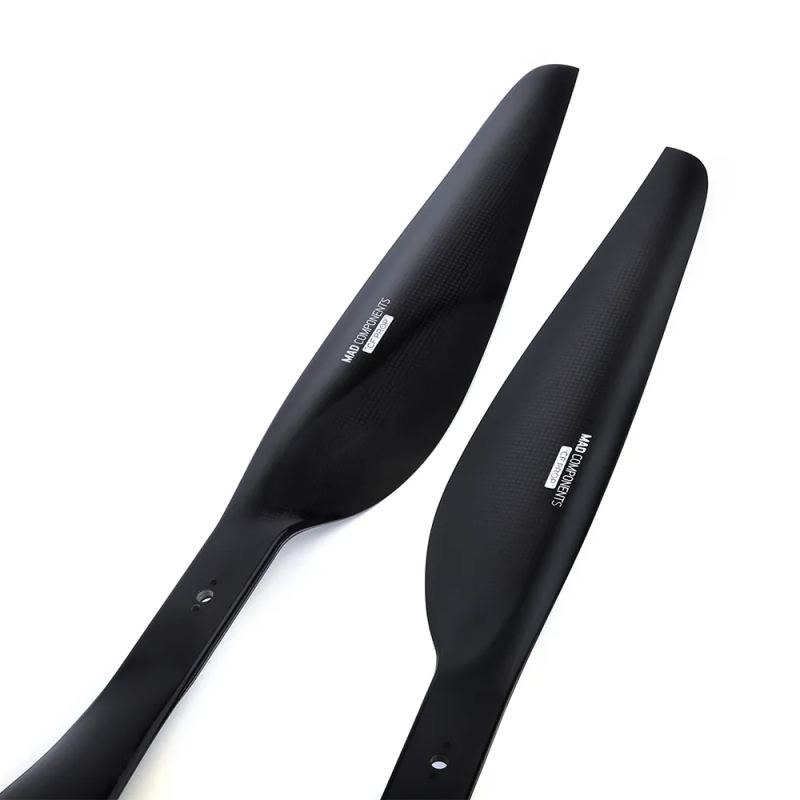 FLUXER Glossy 22x7.2" inch carbon fiber for large and heavy delivery drone multirotor