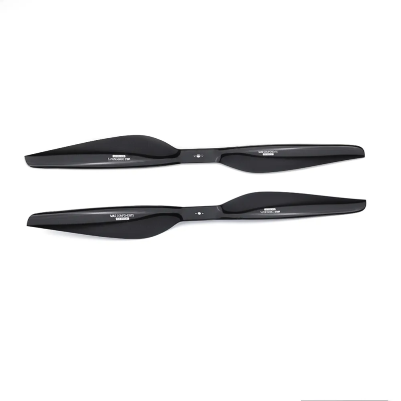 FLUXER Glossy 22x7.2" inch carbon fiber for large and heavy delivery drone multirotor