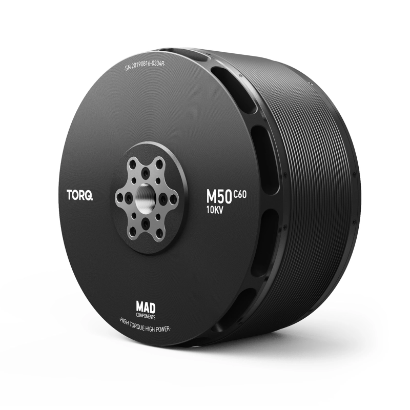 MAD M50C60 PRO IPE 10KV brushless drone motor for the electric manned drone e-VTOL and paratrike