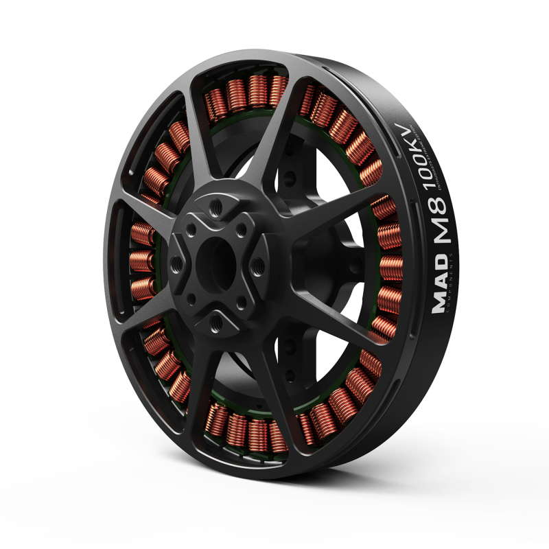 MAD M8C08 EEE V3 brushless drone motor for the long flight time multirotor hexacopter octopter