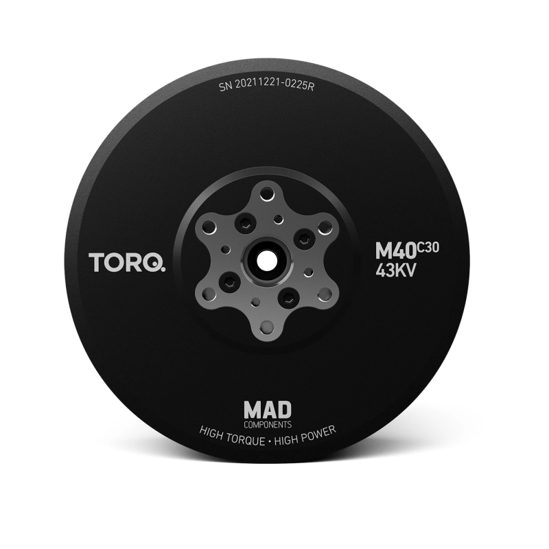 MAD M40C30 PRO IPE brushless drone motor for the unmannedrc drone