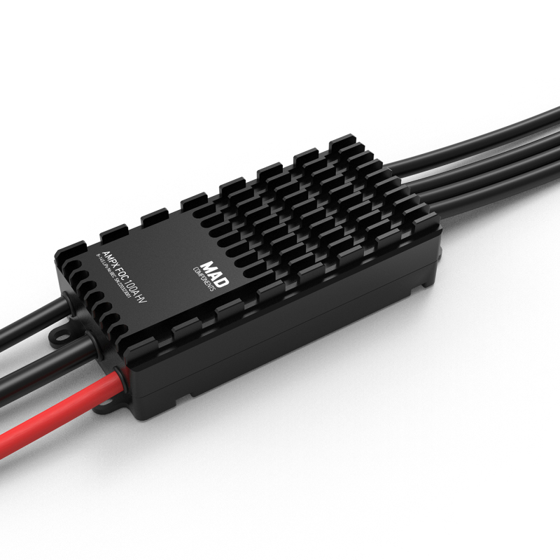 100A 8-14S FOC ESC Regulator for the professional drone, multirotor turned drone arm set Powertrain