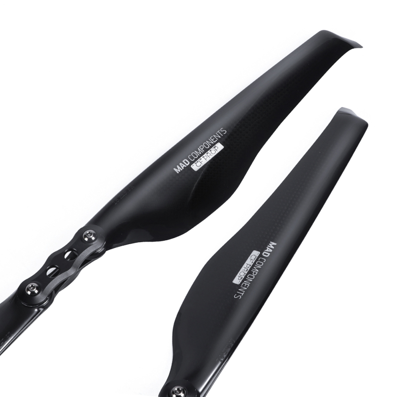 15.2x5 Inch FLUXER Pro Glossy Carbon fiber folding propeller