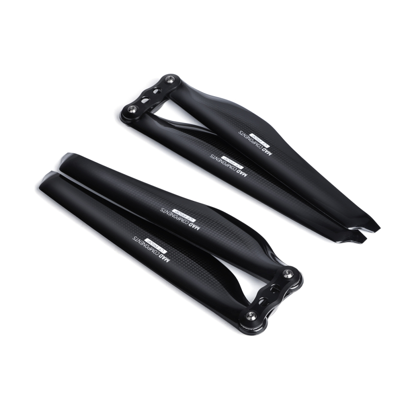 15.2x5 Inch FLUXER Pro Glossy Carbon fiber folding propeller