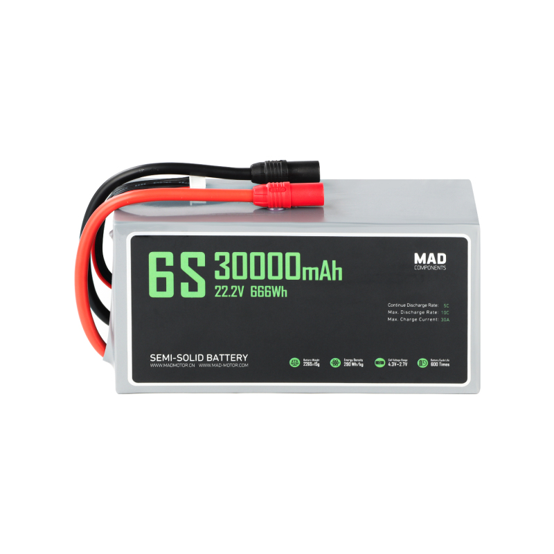 6S 30Ah Drone Battery