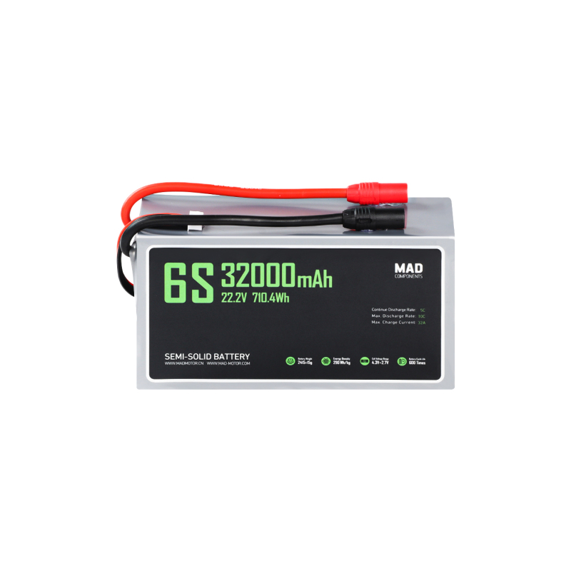 6S 32Ah Drone Battery