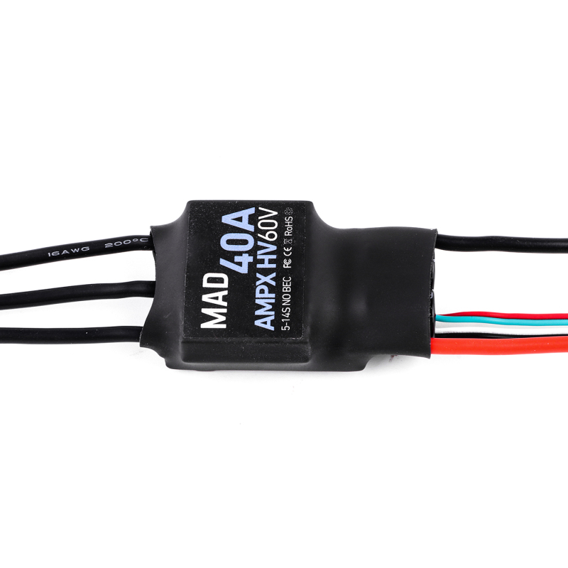 AMPX  40A (5-14S) Drone ESC w/heat sink
