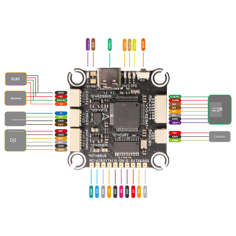 F405 70A STACK
