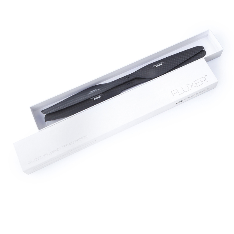 19x5.7 Inch FLUXER Pro  Matt carbon fiber propeller