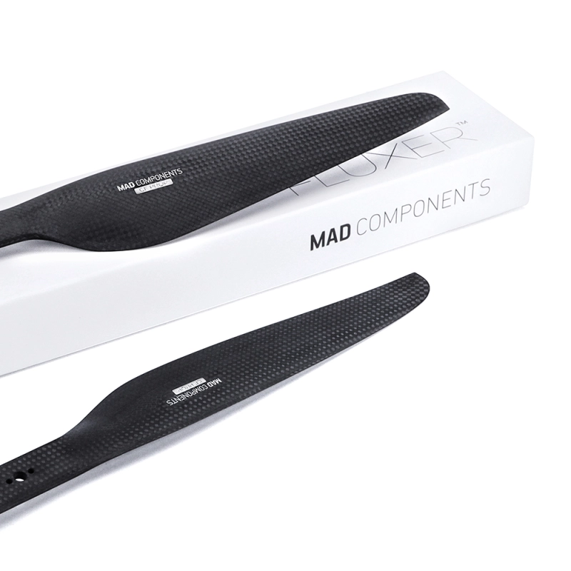 22x6.6 Inch FLUXER PRO  Matt carbon fiber propeller