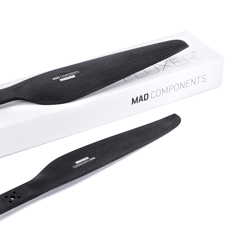 26x7.8 Inch FLUXER pro  Matt carbon fiber propeller