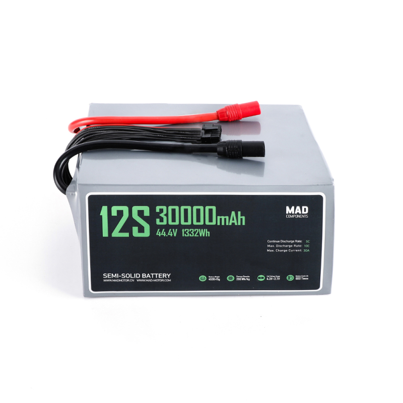 MAD 12S 30Ah Drone Solid State Lithium-ion Battery