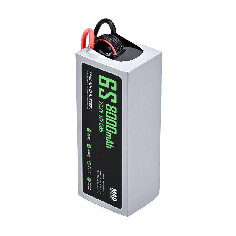 MAD 6S 8Ah Drone Solid State Lithium-ion Battery