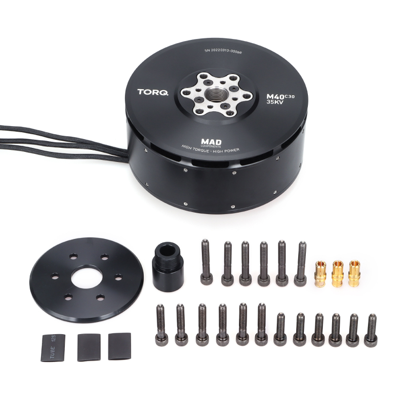 TORQ M40C30 50KV v2.1 Brushless Motor for paramotor