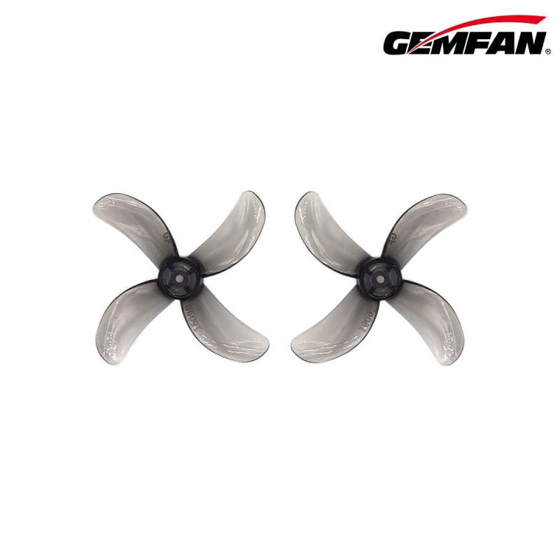 Gemfan 1609-4 40mm Quad-Blade 1.0mm Shaft Propellers - (4CW+4CCW) - Choose Color