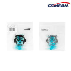 Gemfan Hurricane 2015-2 PC 1.5mm shaft Durable 2-Blade Prop 4CW+4CCW - Choose Color