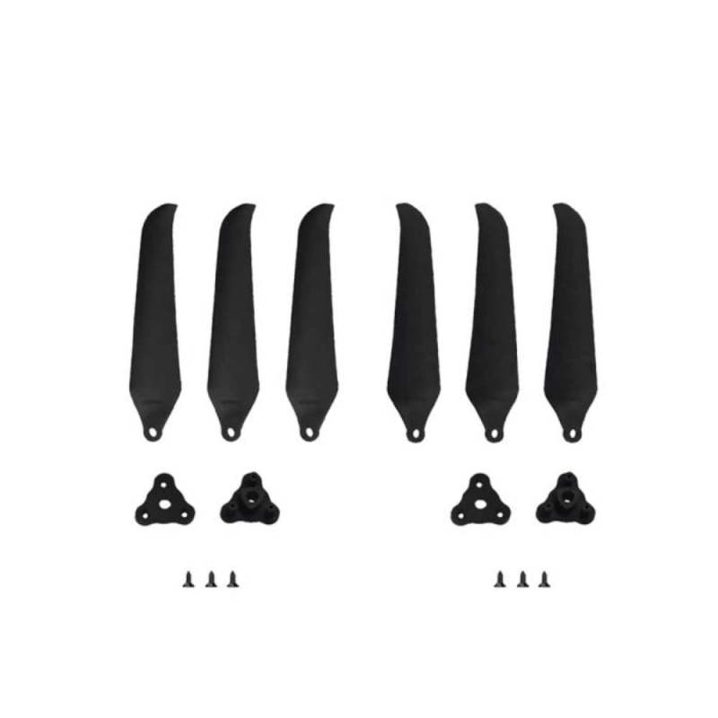 Gemfan F9046 Folding 3-Blade Cinelifter & Macro Quad Propeller (Set of 2) - Black