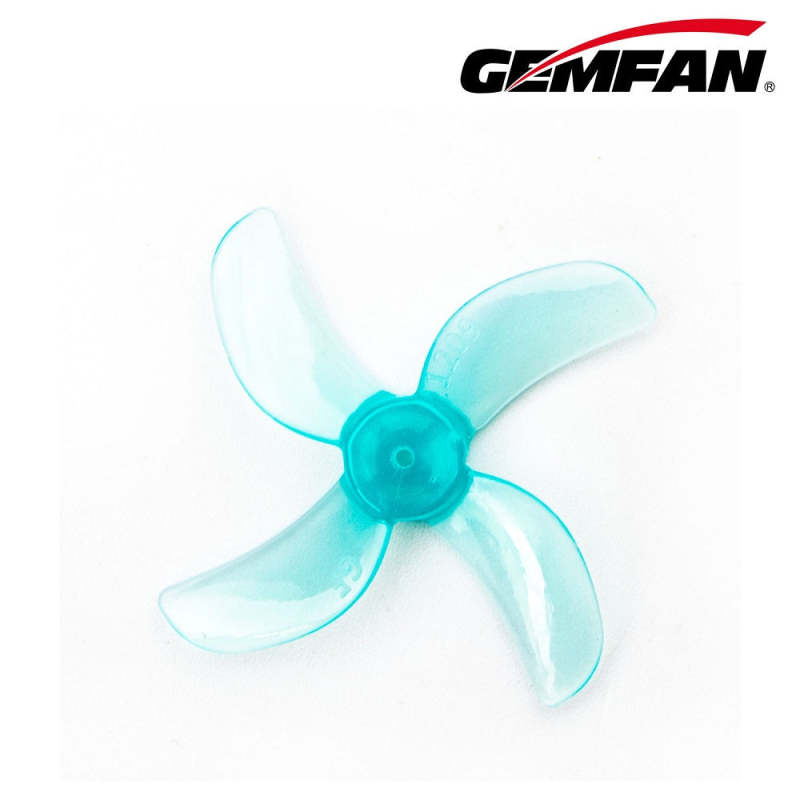 Gemfan 1209-4 31MM Quad blade 1mm Shaft (4CW+4CCW) Poly Carbonate - Choose Color