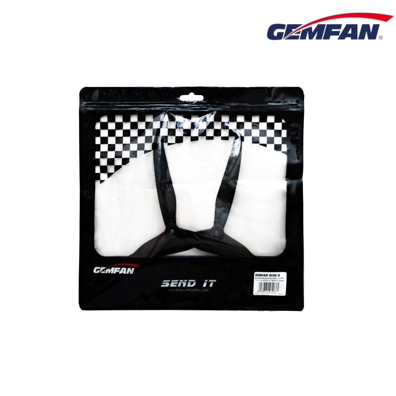 Gemfan 1050-3 10" Glass Fiber Nylon Tri-Blade Cinelifter & Macro Quad Propellers (1CW+1CCW)