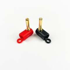 QS4 4mm Bullet Low Profile Connectors Gold plated Plugs for RC Car ESC Battery DIY solder set