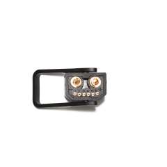 QS2+6 Male 6.0mm golden anti-spark 100A high current connector with 6P signal pins